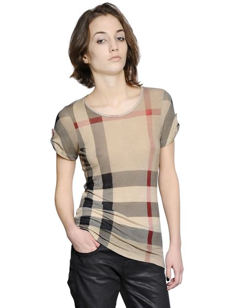 burberry brit tee sale|Burberry t shirt original price.